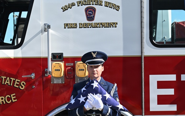 104th Fighter Wing Fire Department remembers September 11, 2001