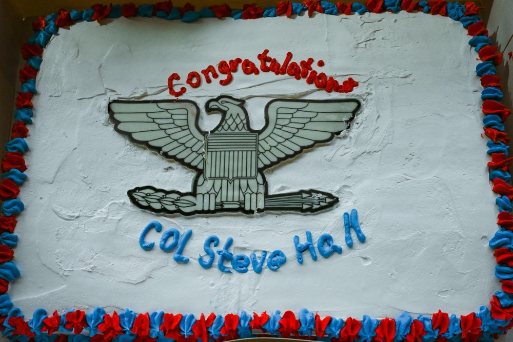Camp Ripley Training Center Hosts Promotion Ceremony for Garrison Commander, Col. Steven Hall