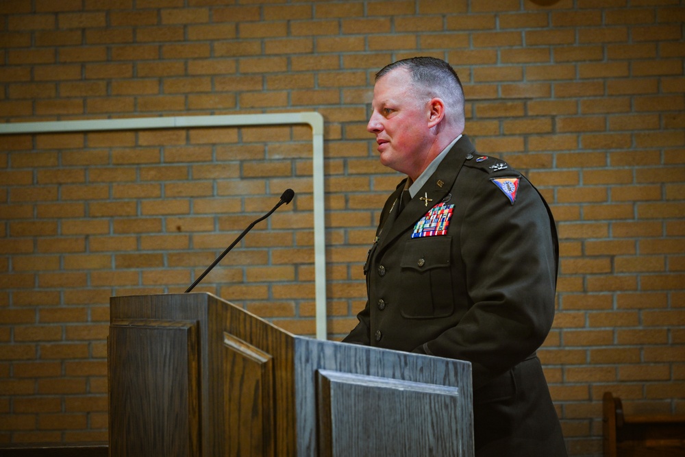 Camp Ripley Training Center Hosts Promotion Ceremony for Garrison Commander, Col. Steven Hall