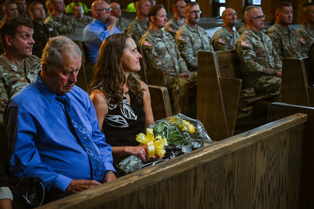 Camp Ripley Training Center Hosts Promotion Ceremony for Garrison Commander, Col. Steven Hall