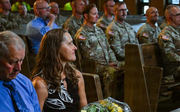 Camp Ripley Training Center Hosts Promotion Ceremony for Garrison Commander, Col. Steven Hall