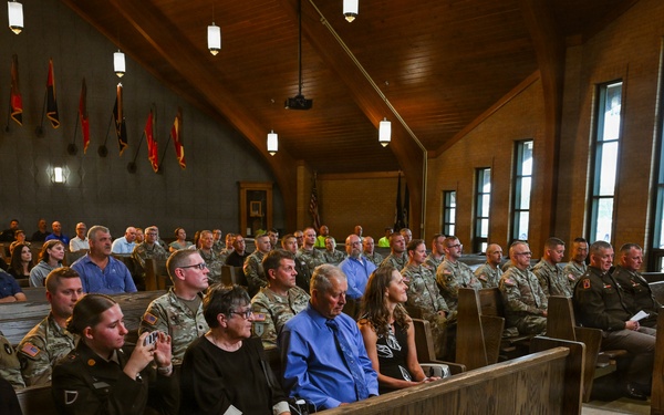 Camp Ripley Training Center Hosts Promotion Ceremony for Garrison Commander, Col. Steven Hall