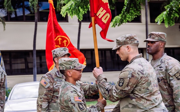 HHB, 94th AAMDC Welcomes New First Sergeant