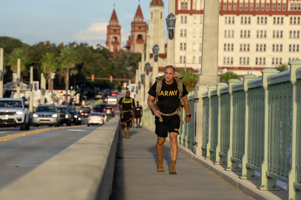 Florida Soldiers, Community March 9.11K to Honor 25...