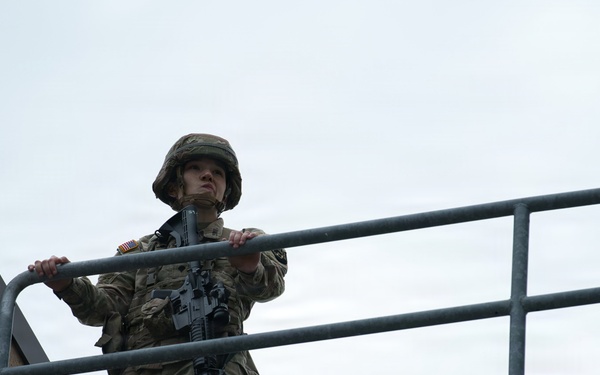 213th PC unit defense exercise