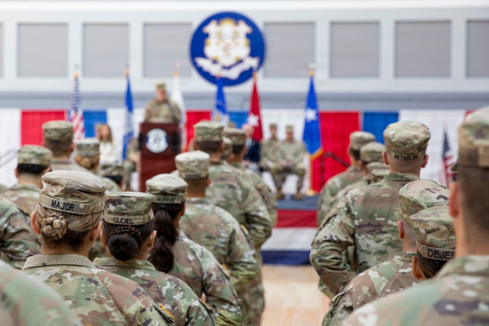 Connecticut Hosts Joint Welcome Home Ceremony