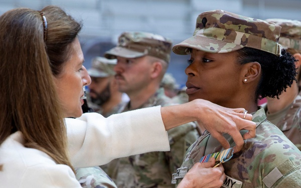 Connecticut Hosts Joint Welcome Home Ceremony