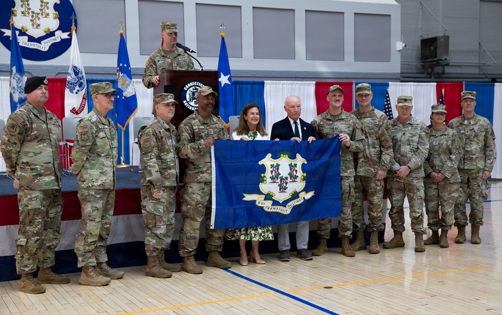 Connecticut Hosts Joint Welcome Home Ceremony