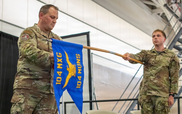 104th Fighter Wing Activates Munitions Squadron