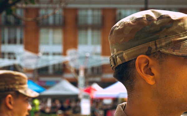 JTF DC National Guardsmen Patrol Columbia Heights