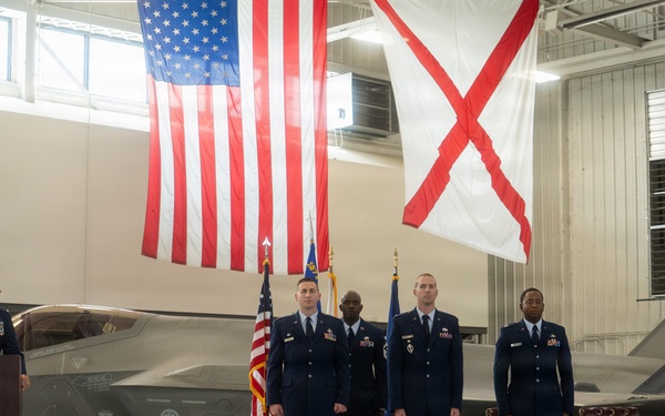 187 Aircraft Maintenance Squadron Holds Change of Command Ceremony