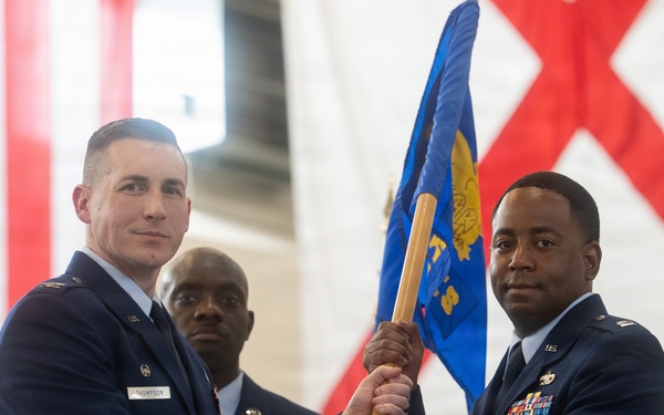 187 Aircraft Maintenance Squadron Holds Change of Command Ceremony