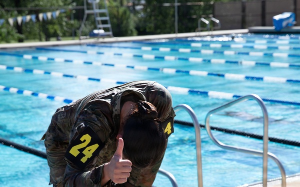 South Dakota Army National Guard's State Best Warrior Competition: Water Survival