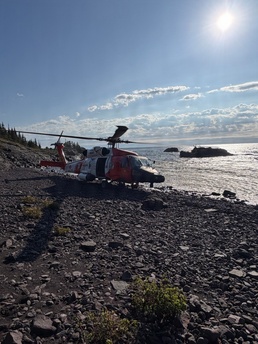 Coast Guard, Michigan State Police rescue missing hiker from Lake Superior island