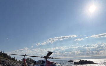 Coast Guard, Michigan State Police rescue missing hiker from Lake Superior island