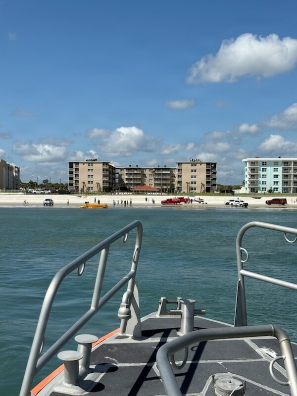 Coast Guard Station Ponce de Leon Inlet responds to downed aircraft on New Smyrna Beach, Florida