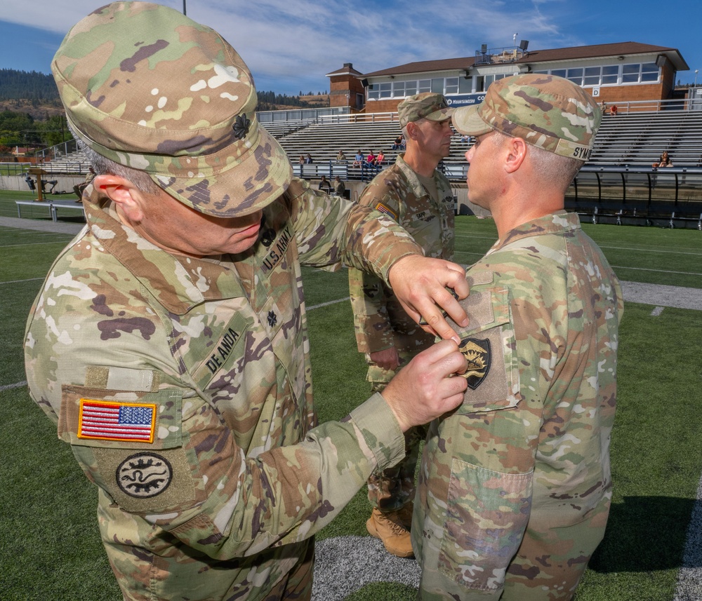 Oregon Guard battalion redesignates, reconnects with infantry legacy
