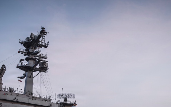 George Washington Conducts Flight Operations