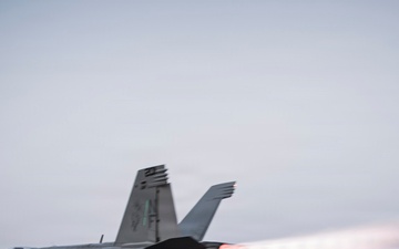 George Washington Conducts Flight Operations