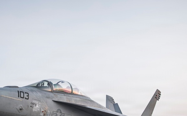 George Washington Conducts Flight Operations