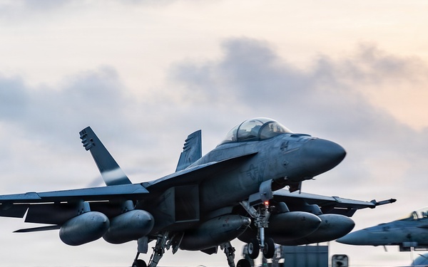George Washington Conducts Flight Operations