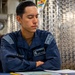 USS Benfold Sailors take the Rating-Knowledge Exam at Sea