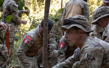 Soldiers Train On Primitive Cooking in the Amazon During SV26
