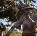 Peruvian Soldier Builds A Primitive Shelter During SV26