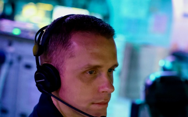 John Finn Stands Watch
