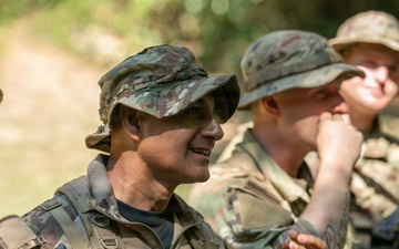 U.S., Peruvian and Chilean soldiers conduct jungle survival training, SV26