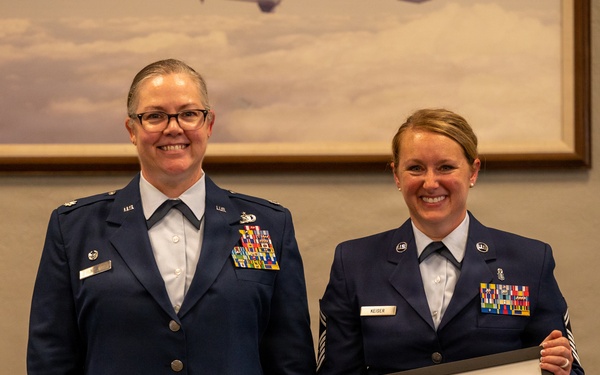 Keiser receives promotion to Chief Master Sergeant