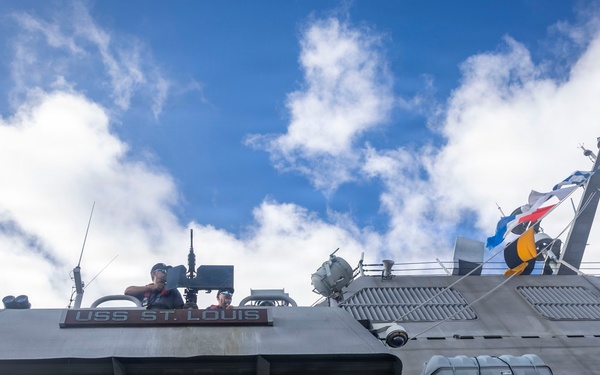 USS St. Louis assumes U.S. Northern Command mission at Southern Border