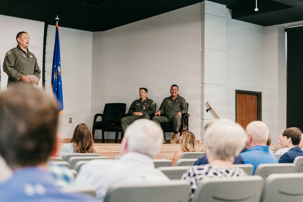 Lt. Col. Aron Pena retires from the Missouri Air National Guard