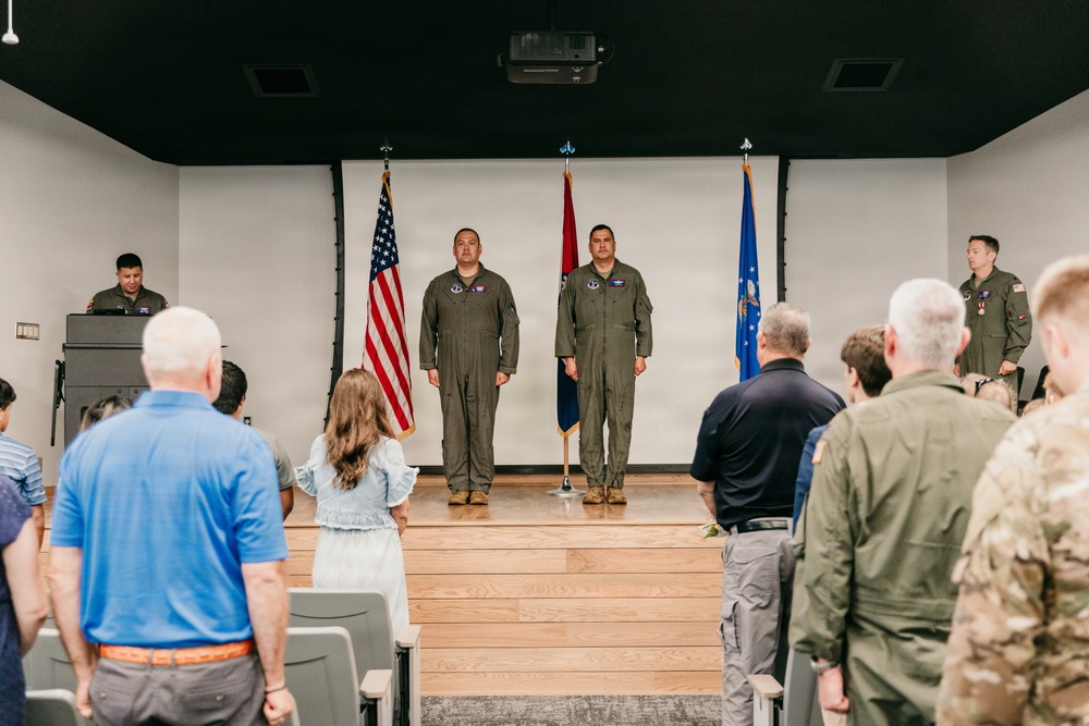 Lt. Col. Aron Pena retires from the Missouri Air National Guard