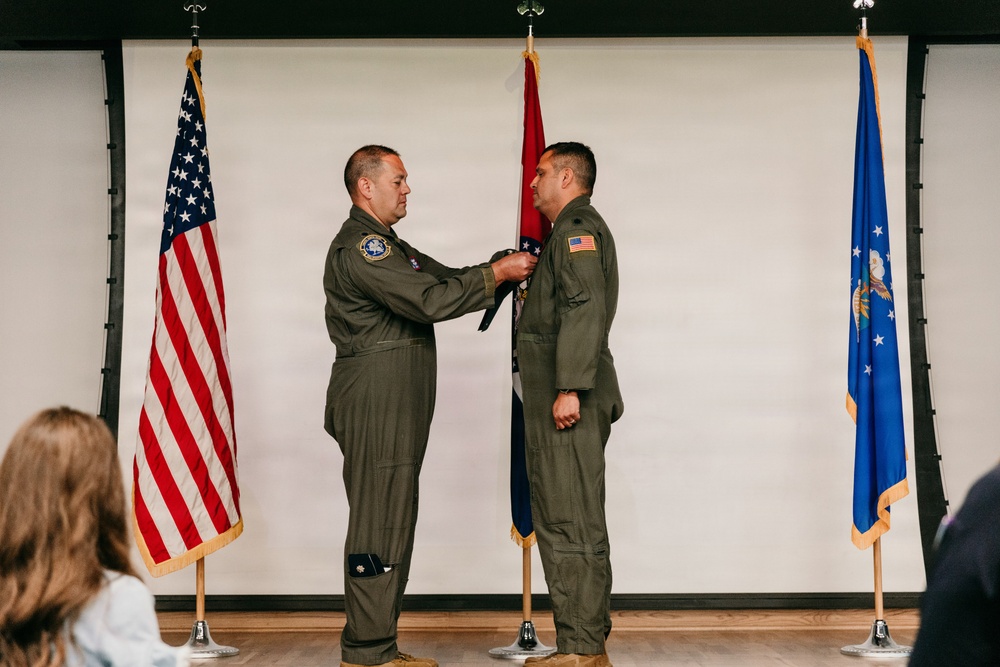 Lt. Col. Aron Pena retires from the Missouri Air National Guard