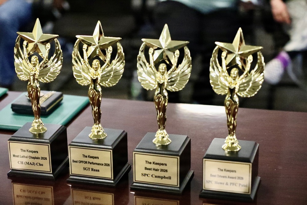 HHC, 336th Expeditionary Military Intelligence Brigade Annual Training 2026 - Awards &amp; Farewell