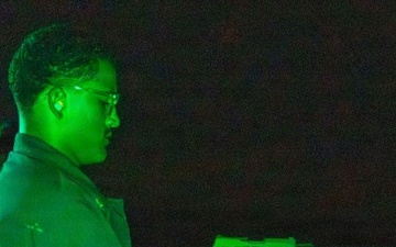 DDG 65 Holds a Low Light Small Arms Live Fire Shoot
