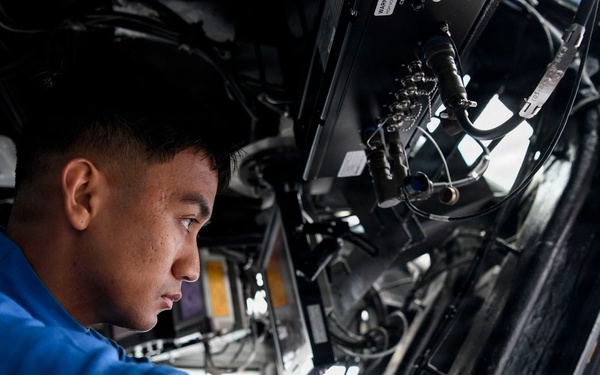U.S. Sailors Conduct Routine Operations Aboard Boxer