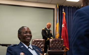 Lt. Col. Murray thanks husband
