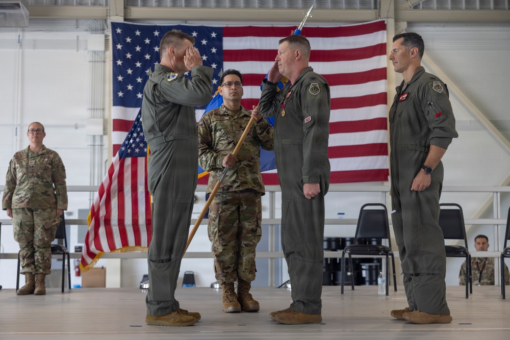 192nd OG Change of Command