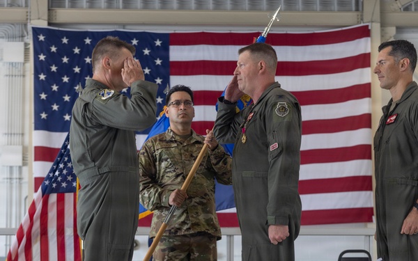 192nd OG Change of Command