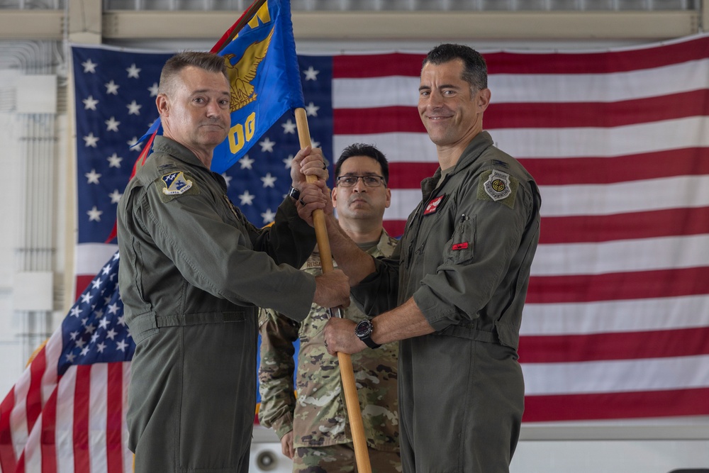 192nd OG Change of Command