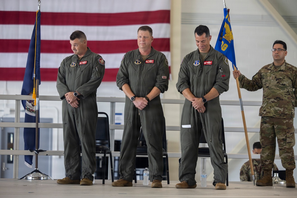 192nd OG Change of Command