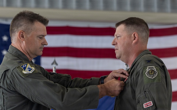 192nd OG Change of Command