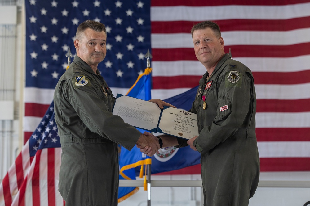 192nd OG Change of Command