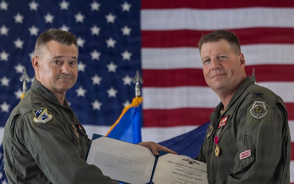 192nd OG Change of Command