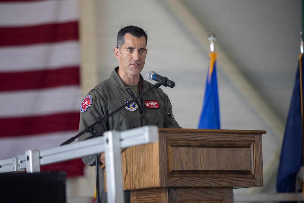 192nd OG Change of Command