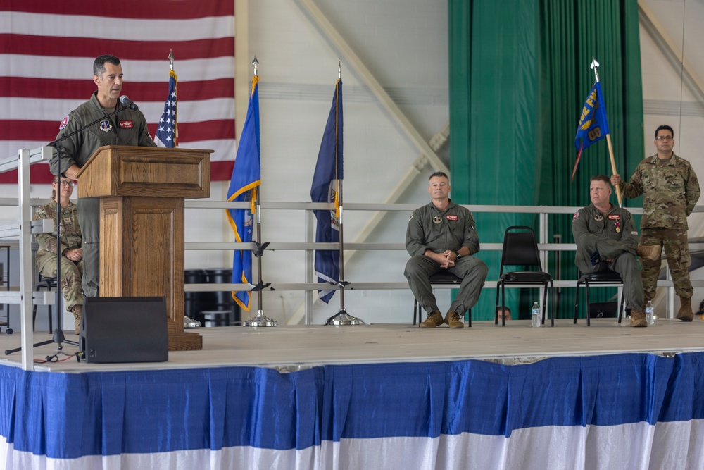 192nd OG Change of Command