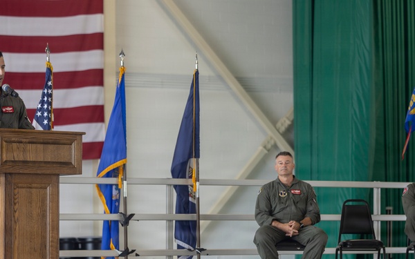 192nd OG Change of Command