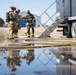 Gowen Field Fire Department trains with live fire simulator